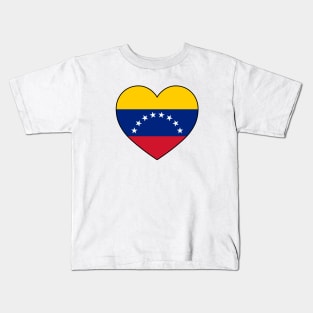 Heart - Venezuela Kids T-Shirt